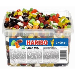 Haribo Click Mix 2,4 kg. 