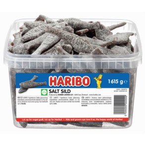 Haribo Salt Sild 1,62 kg. 