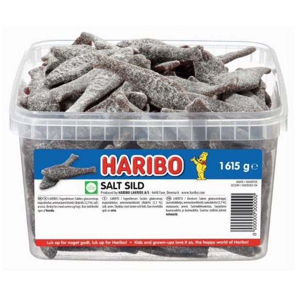 Haribo Salt Sild 1,62 kg. 