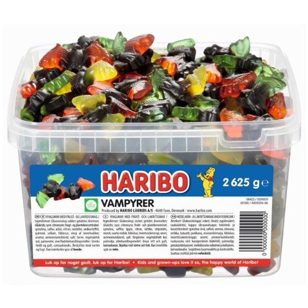 Haribo Vampyrer 2,63 kg.