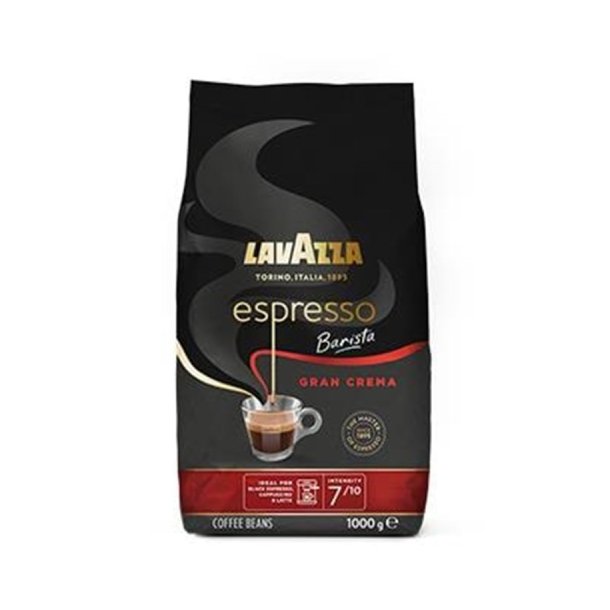 Lavazza Espresso Barista Gran Crema 1kg, Hele kaffebnner 