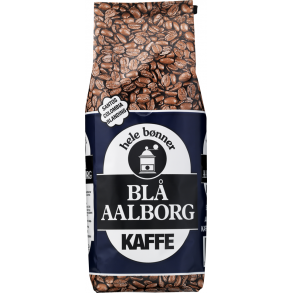 Blå Aalborg Kaffe - 400 g. hele bønner