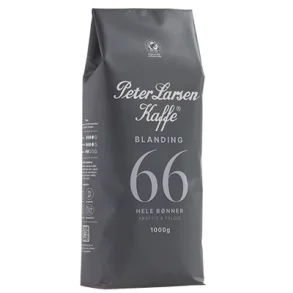 Peter Larsen - Blanding 66 - 1000 gr. hele kaffebnner 