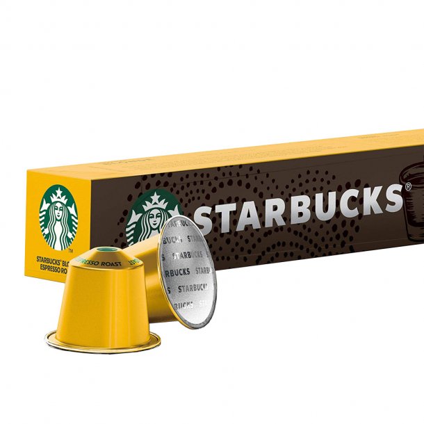 STARBUCKS BLONDE Espresso Roast, rr med 10 kaffekapsler
