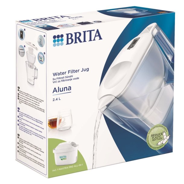 Brita vandfilterkande Aluna 2,4L. inkl. 1 maxtra Pro filter