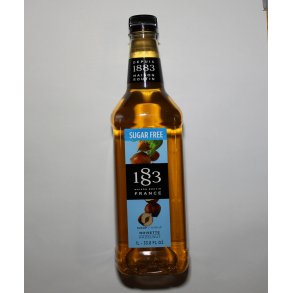 1883 1 LTR SUKKERFRI hasselnød