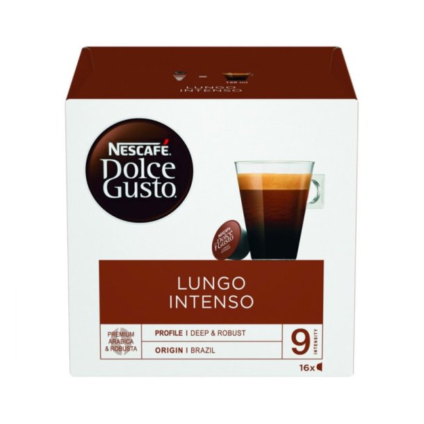 Dolce Gusto kapsler Lungo Intenso 