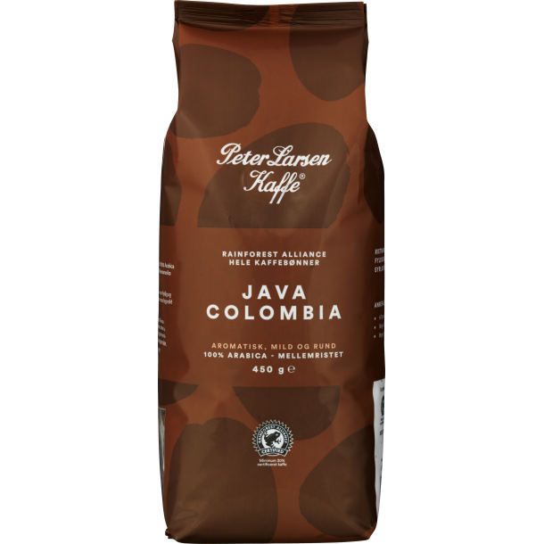 Peter Larsen Java Colombia 450 g. Hele bnner