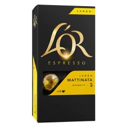 10 pakker L'OR Mattinata - 100 kapsler til Nespresso