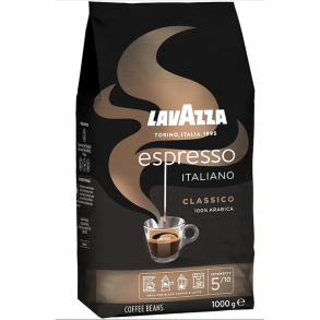 Lavazza Espresso Classico 1 kg. hele kaffebnner