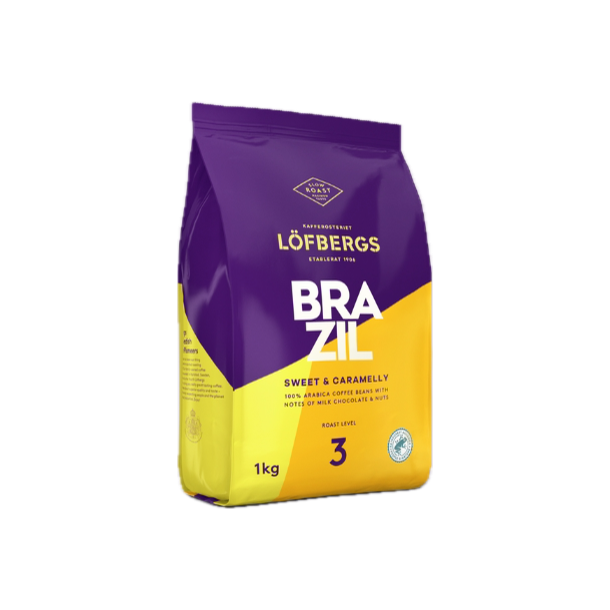 L�fbergs hele b�nner Brazil 1kg.  
