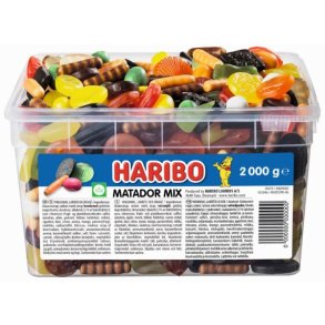 Haribo Matador Mix 2,0 kg.