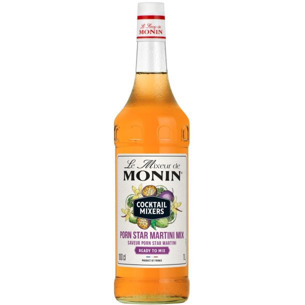 Monin Porn Star Martini Mix, Cocktail mixers 1 liter