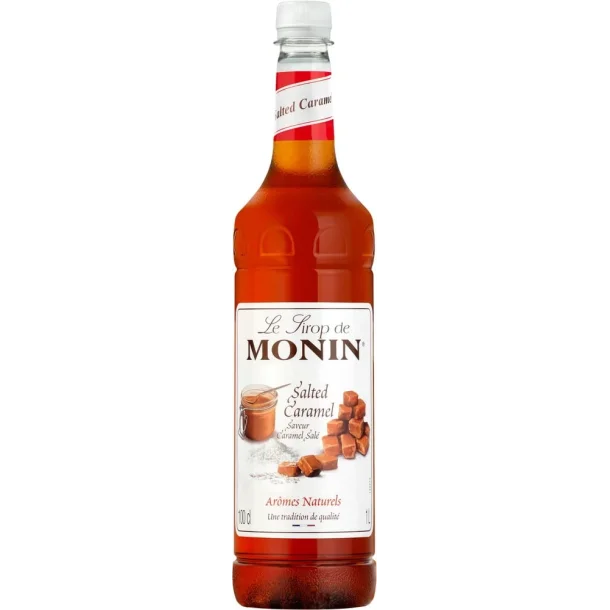 Monin Saltet Karamel 1 liter sirup 