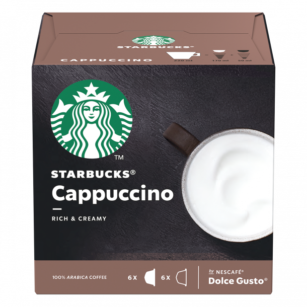 Starbucks Cappuccino til Dolce Gusto