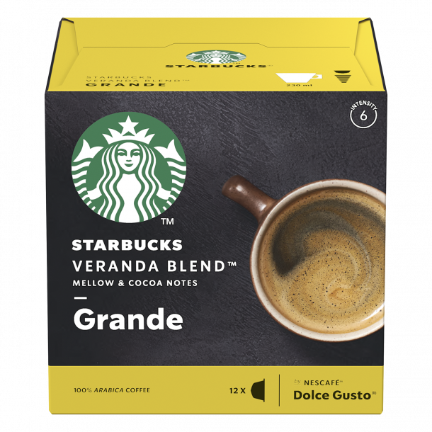 Starbucks Veranda Blend Grande til Dolce Gusto