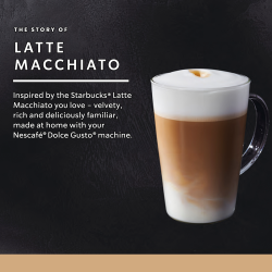 Starbucks Latte Macchiato til Dolce Gusto