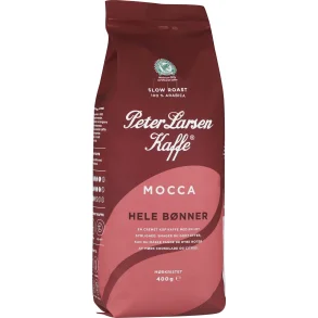 Peter Larsen Mocca  400g. Hele b�nner 