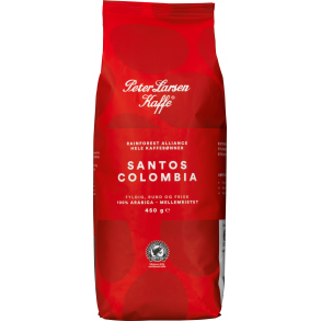Peter Larsen Santos Colombia 450 g. Hele bnner
