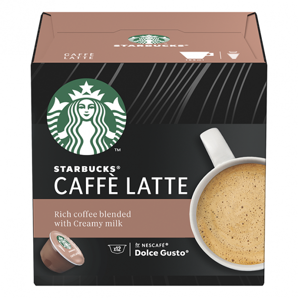 Starbucks Caff Latte til Dolce Gusto