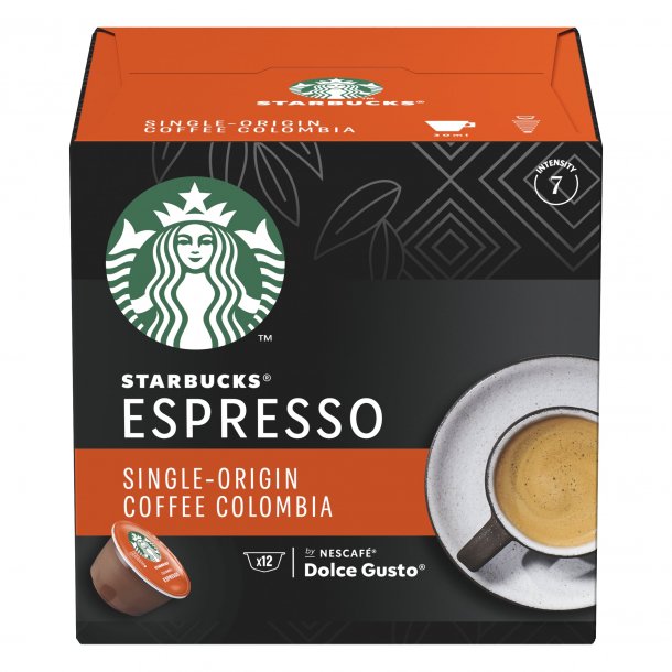 Starbucks Colombia Espresso til Dolce Gusto