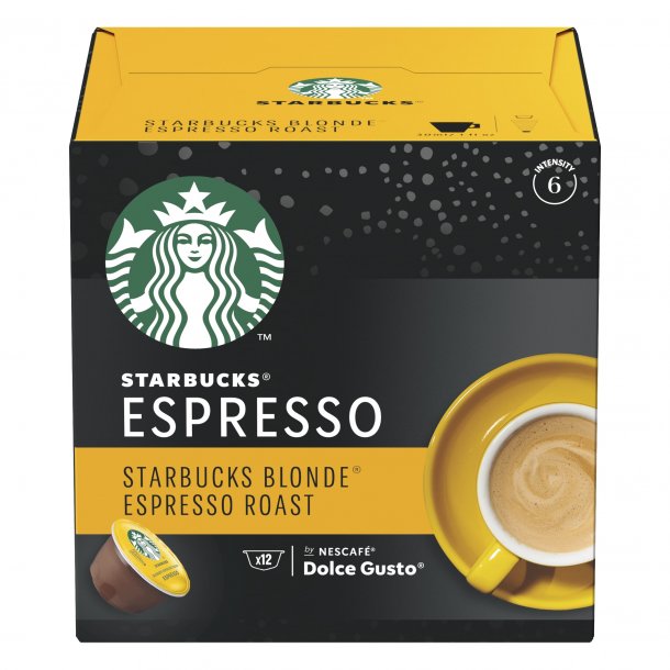 Starbucks Blonde Espresso Roast til Dolce Gusto 