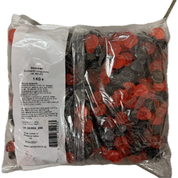 Sukkerfri Skovb�r 1,0 kg.