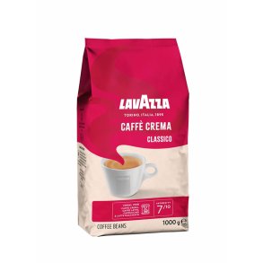 Lavazza Caff Crema Classico 1 kg. hele kaffebnner